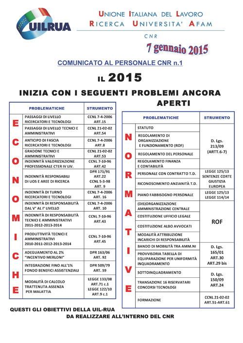 2015 01 07 comunicato CNR